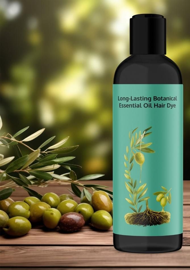 Long Lasting Botanical Essential Oil Hair Dye 100ml