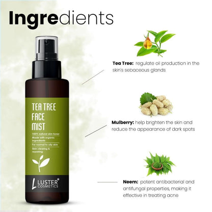 Tea Tree Face Mist 100 ML  (Pack of 2)
