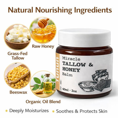 Miracle Tallow & Honey Balm 60 ml each Pack of 2