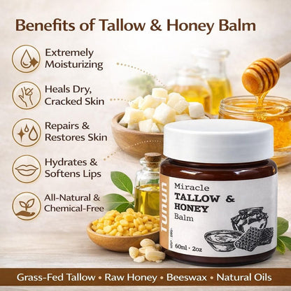 Miracle Tallow & Honey Balm 60 ml each Pack of 2